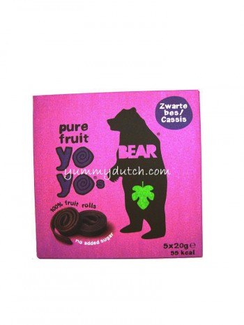 BEAR YoYo Fruit Rolls Black Currant