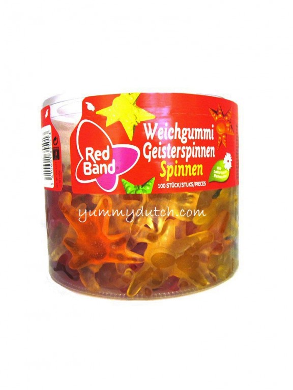 Fruit Gum Spiders Red Band Yummy Dutch