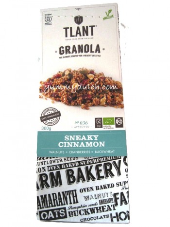Tlant Granola Sneaky Cinnamon