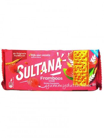 Verkade Sultana Fruit Biscuit Raspberry