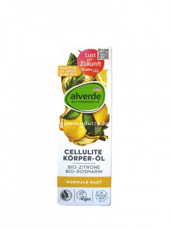 Alverde Bio Anti-Cellulite Body Oil Lemon Rosemary
