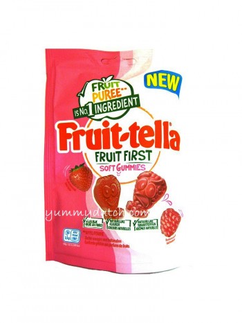 Fruittella Fruit First Soft Gummies Strawberry Raspberry