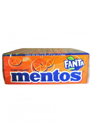 Van Melle Mentos Fanta Box 40 Rolls