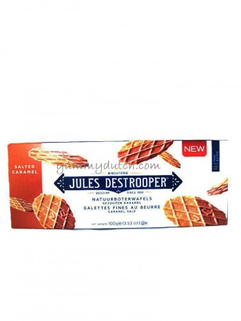 Jules Destrooper Butter Waffles Salted Caramel