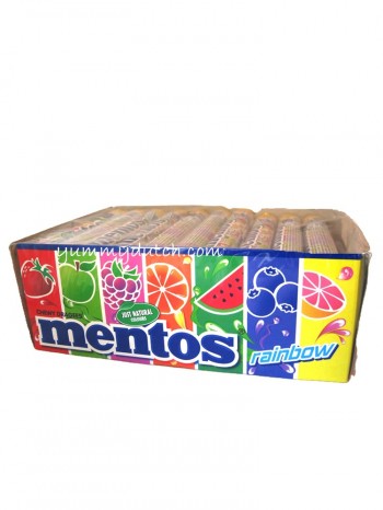 Van Melle Mentos Rainbow 40 Rolls