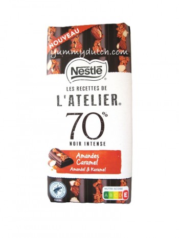 Nestle LAtelier Dark Chocolate With Almond & Caramel