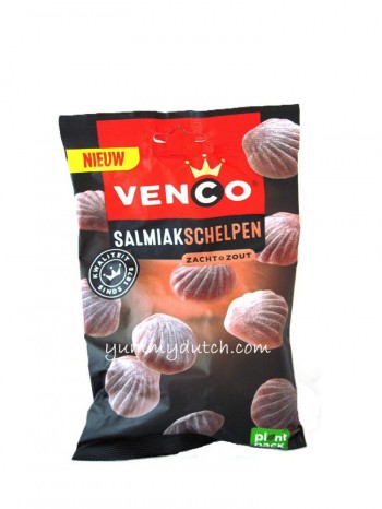 Venco Salmiak Shells Soft Salty
