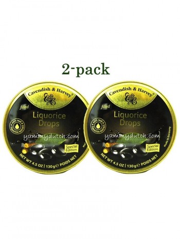 Cavendish Harvey Filled Luquorice Drops 2-Pack